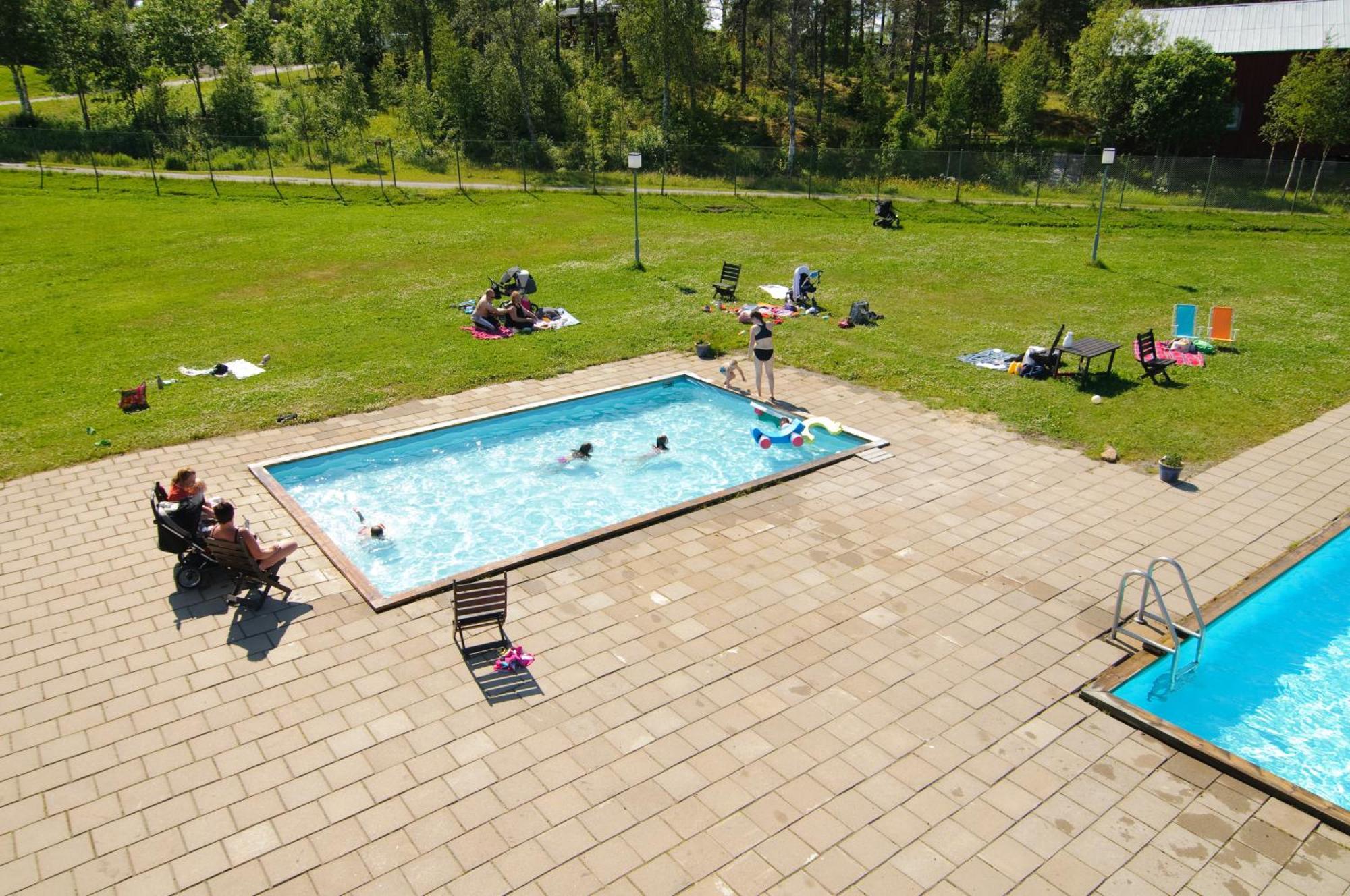 Lufta Camping & Restaurang Anaset Exterior photo