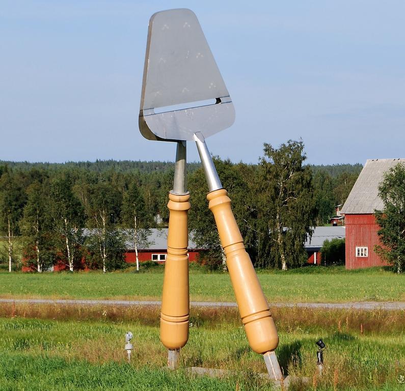 Lufta Camping & Restaurang Anaset Exterior photo